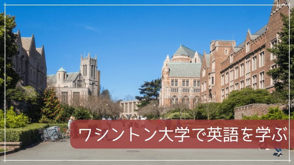 ワシントン大学で英語を学ぶ